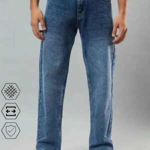 Brexx Jeans Men's Relaxed Fit Baggy Jeans - Vintage Blue Wash