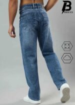 Brexx Jeans Men's Relaxed Fit Baggy Jeans - Vintage Blue Wash - Image 7