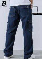 Brexx 'Vanguard' Loose Fit Urban Cargo Jeans - Image 5