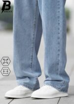 Brexx 'Aura' Relaxed Fit Light Wash Jeans - Image 4