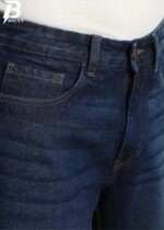 Brexx 'Urban Classic' Men's Relaxed Fit Jeans - Dark Wash Denim - Image 4