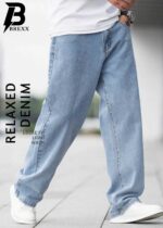 Brexx 'Aura' Relaxed Fit Light Wash Jeans - Image 3