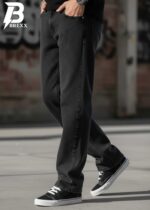 BREXX JEANS 'Urban Drift' Men's Relaxed Fit Baggy Jeans - Faded Black Streetwear Denim - Image 2
