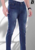 Brexx 'Catalyst' Men's Slim Fit Stretch Jeans in Indigo Wash - Image 6