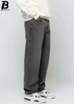 Brexx 'Urban-Grit' Charcoal Loose-Fit Jeans - Image 6