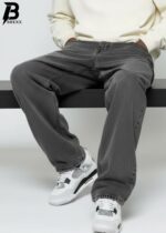 Brexx 'Urban-Grit' Charcoal Loose-Fit Jeans - Image 4