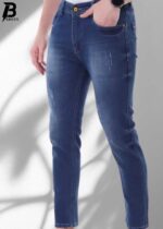 Brexx 'Catalyst' Men's Slim Fit Stretch Jeans in Indigo Wash - Image 4