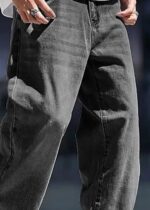 Brexx 'Shadow Drifter' Baggy Washed Black Denim Jeans - Image 2