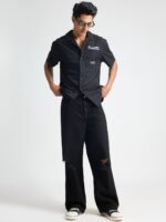 Brexx 'Midnight Revolt' Wide-Leg Distressed Jeans - Image 3