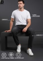 Brexx 'Onyx Flex' Water-Repellent 4-Way Stretch Jeans - Relaxed Fit - Image 2