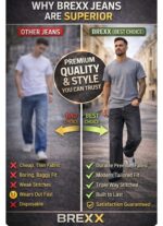 Brexx "Urban Slate" 3D-Fit Vintage Wash Jeans - Image 6