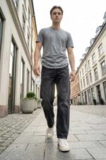 Brexx 'Urban Shadow' Faded Black Straight-Leg Jeans – Vintage Wash Series - Image 7