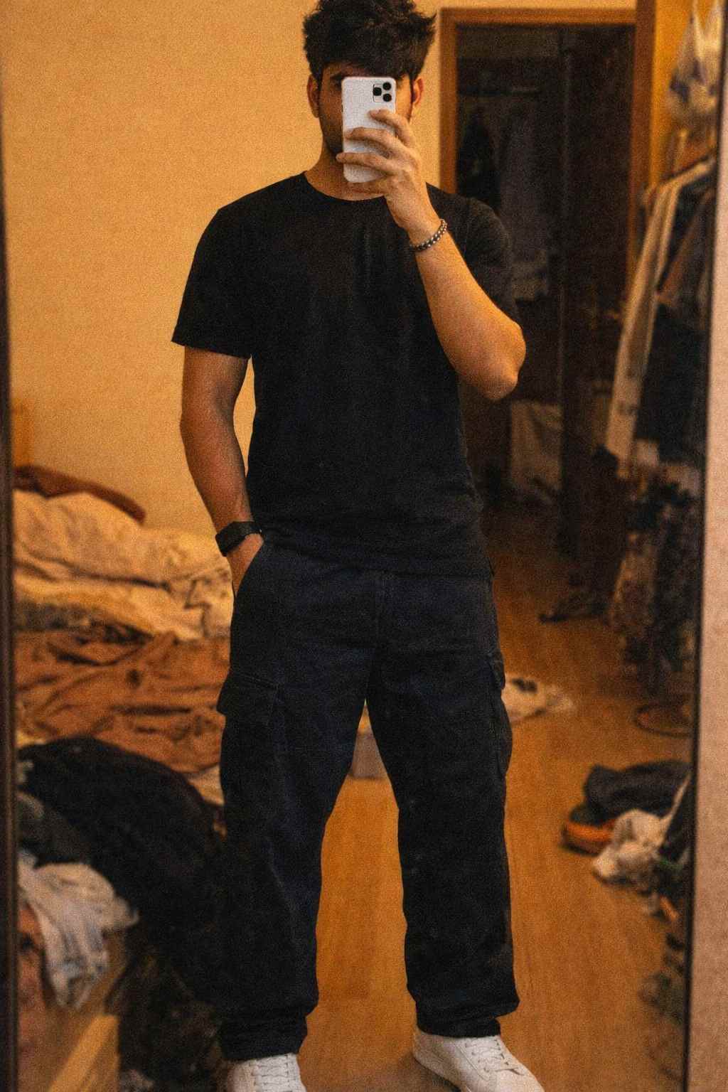 Brexx Stealth Black Cargos Full View