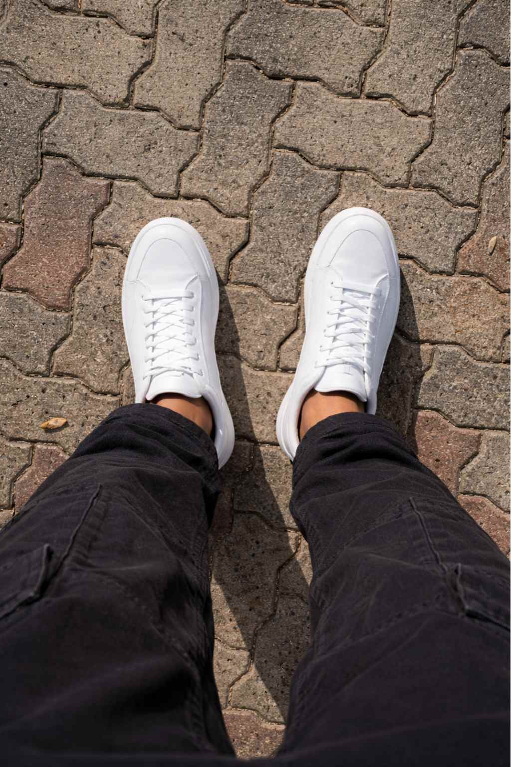 Close up Fabric Texture Black Cargos