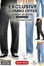 Brexx "Ultimate Comfort" Duo – Premium Relaxed Straight Leg Super-Stretch Jeans (Pack of 2) - Image 2