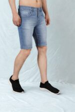 Brexx 'Ocean Wash' Men's Light Blue Denim Shorts