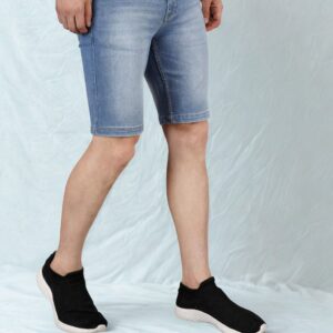 Brexx 'Ocean Wash' Men's Light Blue Denim Shorts